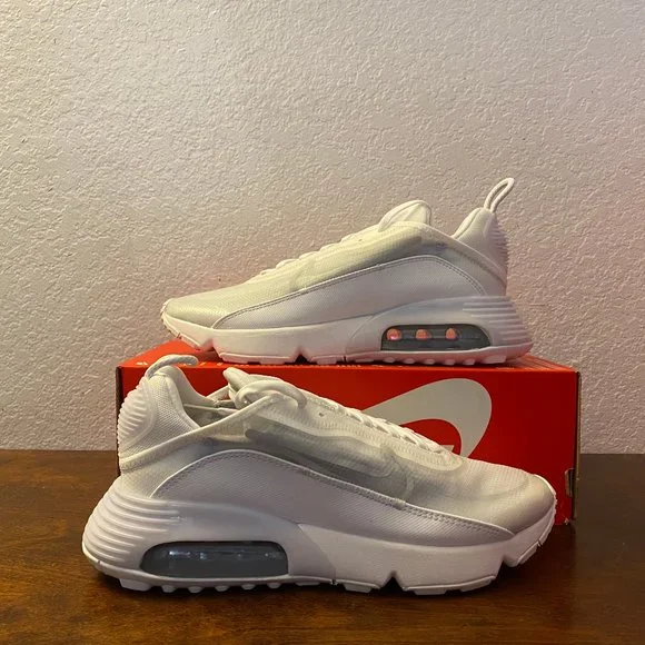 HOT Air Max 2090 Triple White Nike Shoes Nike Air Max 290 Triple